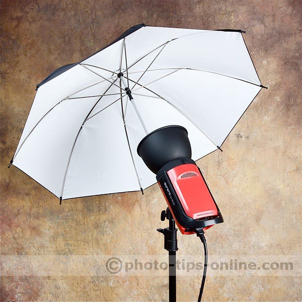 Aurora Orion studio strobe: umbrella