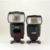 Canon Speedlite 430EX II vs. Canon Speedlite 580EX II: front view