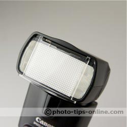 Canon Speedlite 430EX II flash: wide angle diffuser 