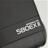 Canon Speedlite 580EX II flash: head logo