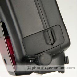 Canon Speedlite 580EX II flash: terminals, covers