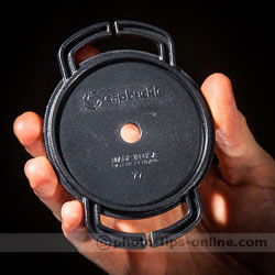 CapBuckle: front, 77 mm cap size