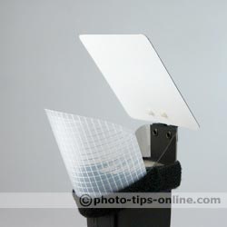 Demb Flash Diffuser: diffusing panel set forward