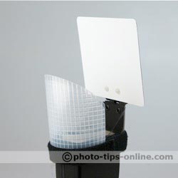 Demb Flash Diffuser: diffusing panel vertical, reflector vertical