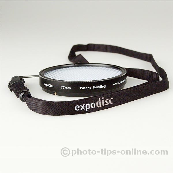 ExpoDisc: lanyard (strap)