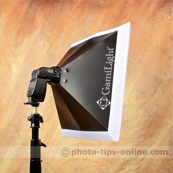 GamiLight SQUARE 43 softbox: side view