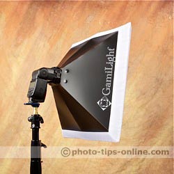 GamiLight SQUARE 43 softbox: side view