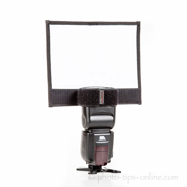 Honl Photo Double Gobo / Reflector: as a bounce card