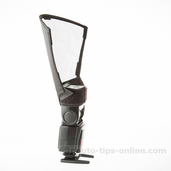 Honl Photo Light Paddle: tilted back