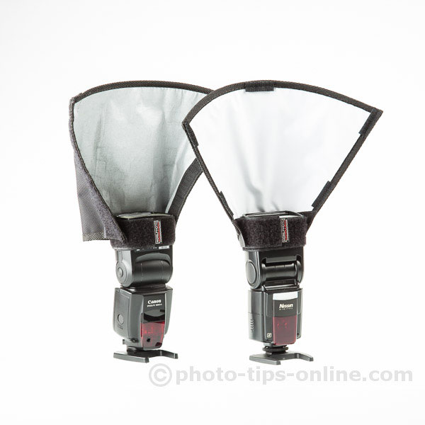 Honl Photo Light Paddle: compared to Honl Photo Speed Reflector/Snoot