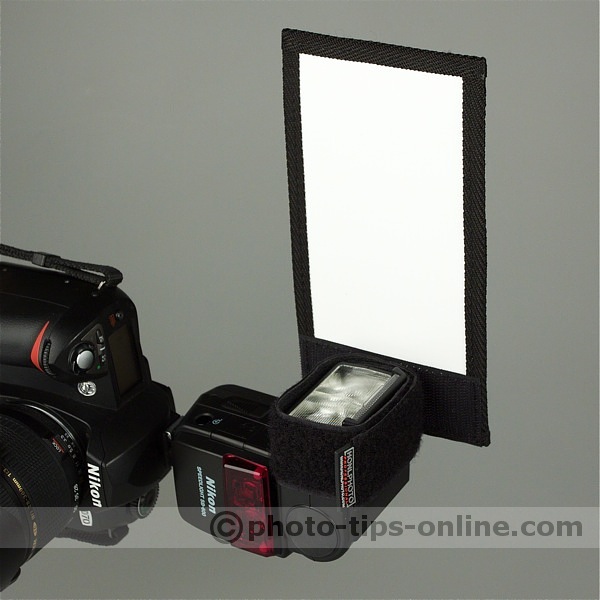 Honl Photo Speed Bounce Card: vertical camera 