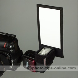 Honl Photo Speed Bounce Card: vertical camera 