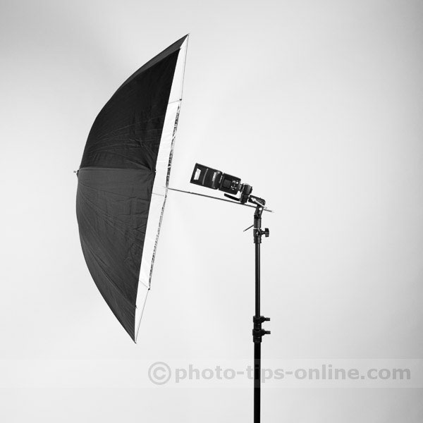 Karamy KFB-N3 umbrella adapter: on-axis speedlight positioning