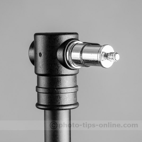 Karamy KLS-4220AL light stand: spigot (stud) installed horizontally