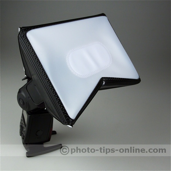 LumiQuest Softbox: diffusing screen