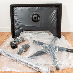 LumoPro Posing Table: unpacking