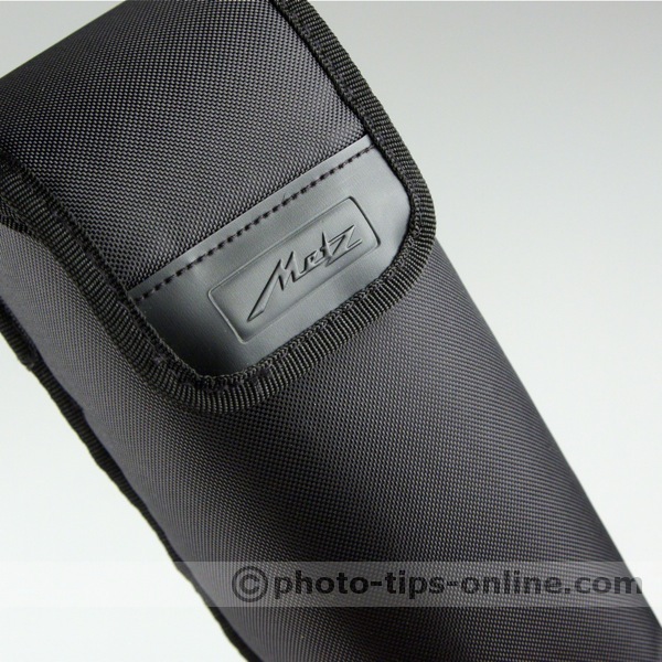 Metz Mecablitz 58 AF-1 flash: pouch, front