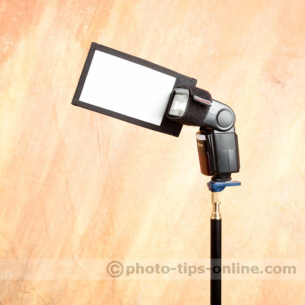 Honl Photo Flag on Nissin Di866 II