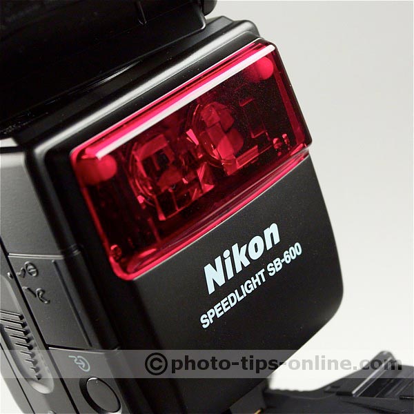 Nikon Speedlight SB-600 flash: autofocus assist emitter