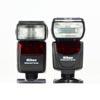 Nikon Speedlight SB-700 vs. Nikon Speedlight SB-600: front view, side-by-side