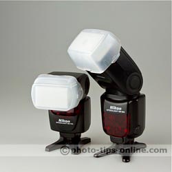 Nikon Speedlight SB-700 vs. Nikon Speedlight SB-900: included diffusion domes