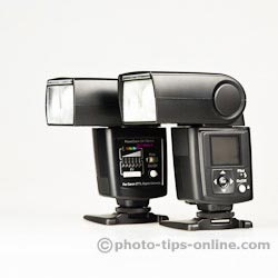 Nissin Di622 II vs. Nissin Di866 II: flash heads turn all the way to the left (90 degrees)