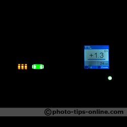 Nissin Di622 II vs. Nissin Di866 II: TTL mode configuration example, +1.5/+1.3 EV compensation