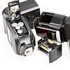 Nissin Di866 II vs. Phottix Mitros: battery compartments