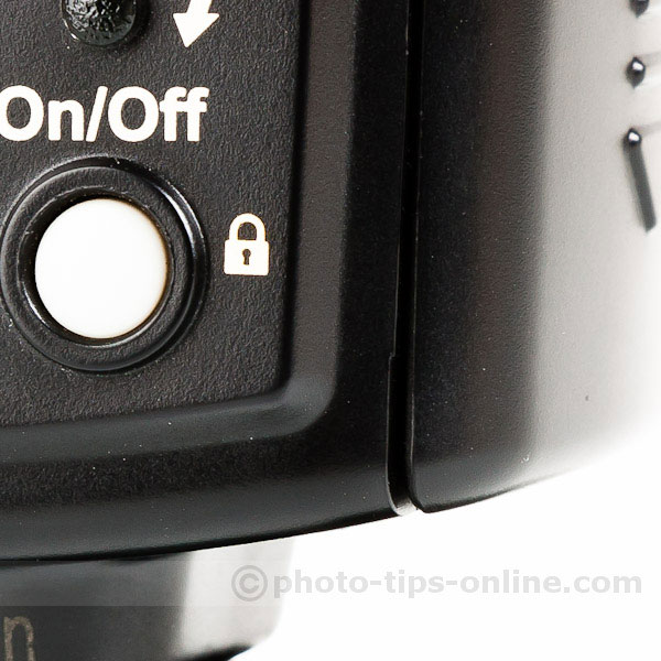 Nissin Di866 II vs. Phottix Mitros: control lock