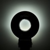 Orbis Ring Flash adapter: light distribution pattern, 1 inch away from a wall