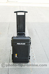 Pelican 1510SC Case: slide-out handle