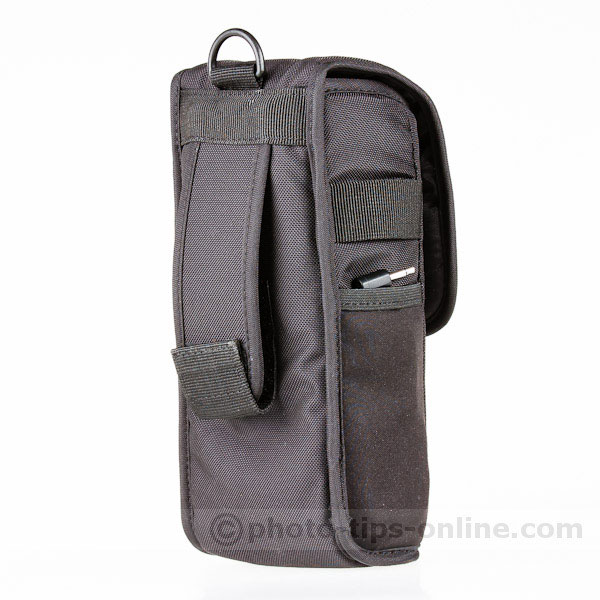 Phottix Mitros flash: carrying case, back