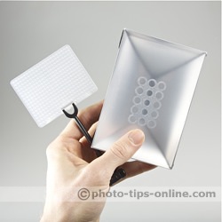 Promaster SystemPRO Pop-Up Flash Diffuser: compared to Promaster Universal Softbox for built-in flash