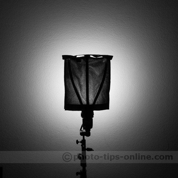 Rogue FlashBender 2 XL Pro: softbox attachment light pattern