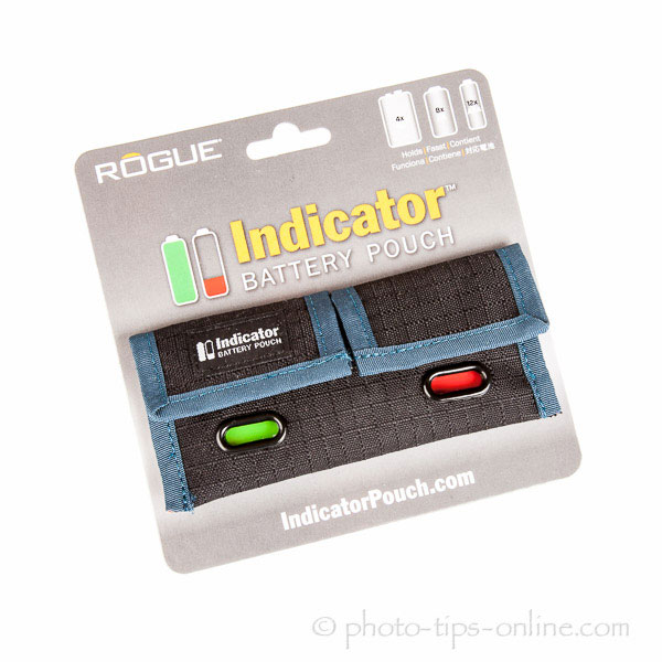 Rogue Indicator Battery Pouch: package front