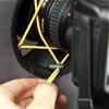 RoundFlash ring flash adapter: tightening the mounting rope