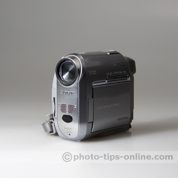 SpectraLight flash diffuser: sample picture, Sony camcorder