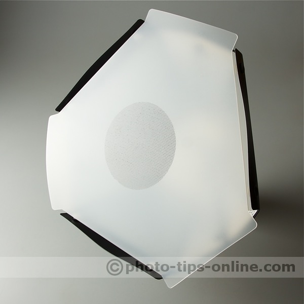 Speedlight Pro Kit 6 flash diffuser: front diffuser