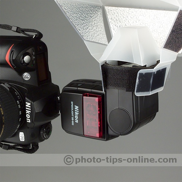 Speedlight Pro Kit Flexi Bounce: portrait (vertical) shooting