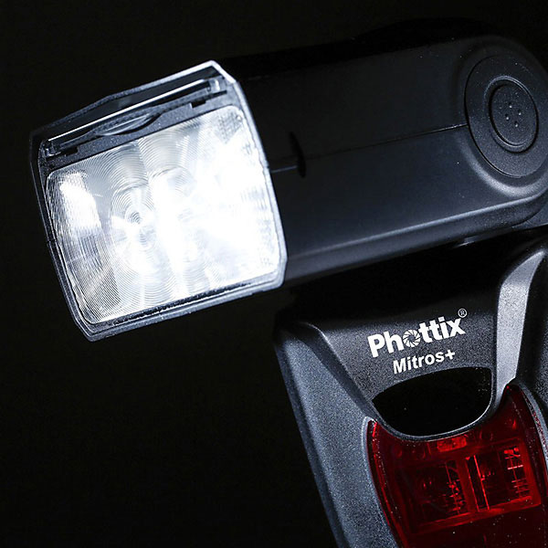 Top 5 flashes: Phottix Mitros+, front